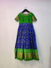 Picture of Ikkat Long Frock with maggam work