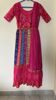 Picture of Pink & multicoloured crushed Long Frock