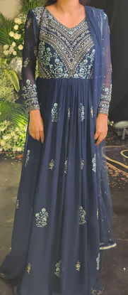 Picture of Taruni Brand Floor length long gown with dupatta