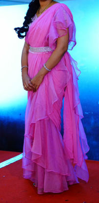 Picture of Read to wear Ruffled saree