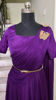 Picture of Purple dress with butterfly clip and belt