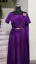 Picture of Purple dress with butterfly clip and belt