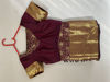 Picture of Deep maroon Kanjeevaram pattu saree