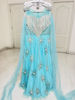 Picture of IPL26 Sky blue custom made long gown