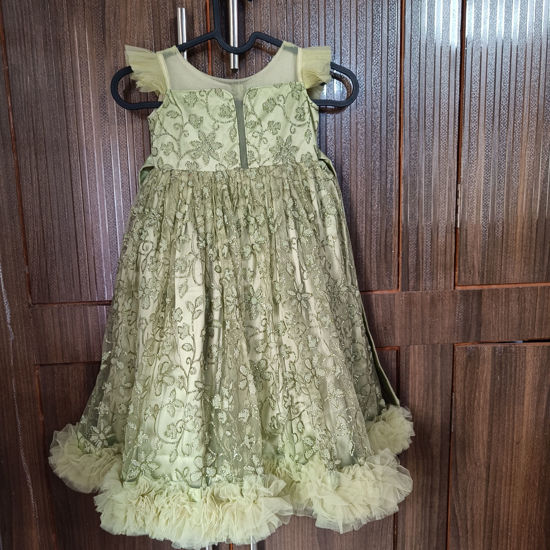 Picture of Light Green Frock For 3-4Y