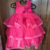 Picture of Pink Layered Long Frock For 3-4Y