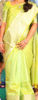 Picture of Kanchi Neon green saree