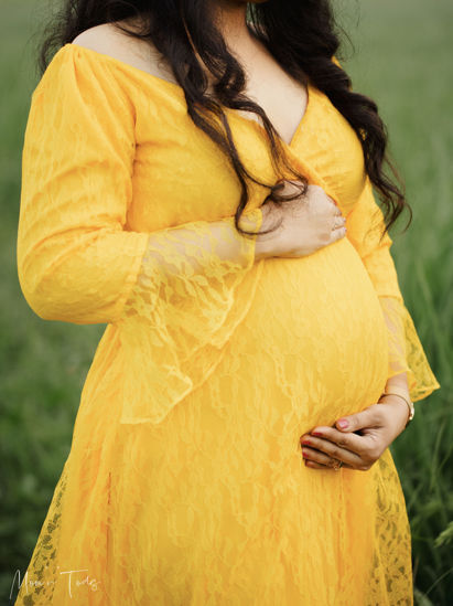 Picture of Maternity Gown for Photoshoot