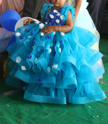 Picture of Designer birthday frock for 2-3Y