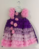 Picture of Li and Li Purple and pink shaded fluffy gown For 1-2Y
