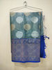 Picture of Banarasi tissue silk saree with unstitched blouse