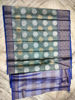 Picture of Banarasi tissue silk saree with unstitched blouse