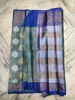 Picture of Banarasi tissue silk saree with unstitched blouse