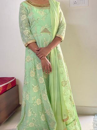 Picture of Pista Green Long frock