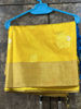 Picture of Soft silk saree with embroidered Blouse