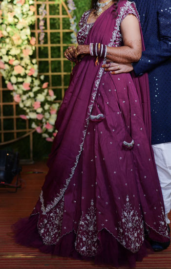 Picture of Embroidered Bridal Lehenga