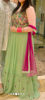 Picture of Ruffle Anarkali with embroidered yoke