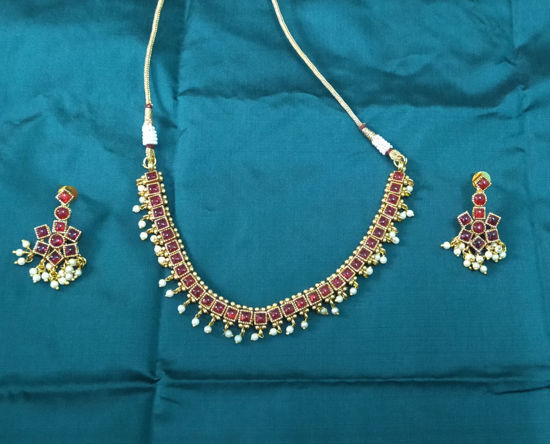 Picture of Ruby necklace set