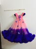 Picture of Peach n purple fairy  ruffle ball gown 6y