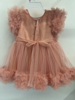 Picture of Combo of Peach and Purple Frocks For 1Y