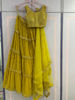 Picture of Yellow Mirror Work lehenga