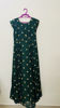 Picture of Bottle green Georgette long frock with pot neck