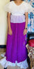Picture of Purple Skirt with ruffled top