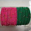 Picture of Silk thread Bangles Combo