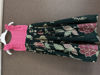 Picture of Pink and green sequence work long frock 3-4Y