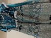 Picture of Blue velvet embroidered lehenga