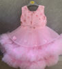 Picture of Pink Layered Frock For 9-12M