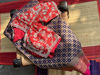 Picture of Khadi Banaras Georgette saree without blouse