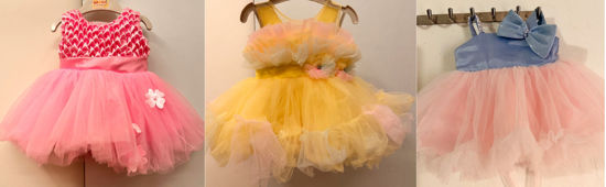 Picture of Cute Combo Frocks For 0-1Y