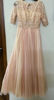 Picture of Peach designer Long Frock