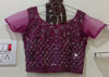 Picture of Pink lehanga set with work