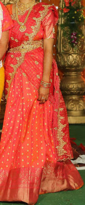 Picture of Vermilion Customized Lehenga