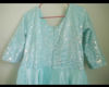 Picture of Mom and Daughter(5-6Y) Pastel Blue Designer Frocks