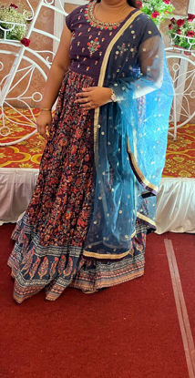 Picture of Long Frock with dupatta