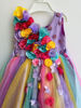 Picture of Rainbow colour frock 1-2y