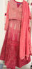 Picture of Pink dual shaded lehanga with chikankari work