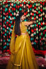 Picture of Mehandi Green Beautiful Designer Party wear Lehanga Set