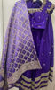 Picture of Pure raw silk lehenga with zardosi blouse