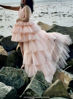 Picture of Photoshoot ready High low ruffle gown