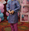 Picture of Combo of Ethinic kurta and pant with Blazer set For 2-3Y