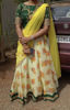 Picture of Yellow floral lehenga