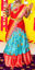 Picture of Kalamkari Kanchipattu Lehenga For 10-12Y