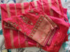 Picture of Bananas saree with maggam work Blouse