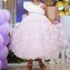 Picture of Beautiful Rose Flower Long Frock For 4-6Y