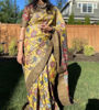 Picture of Tusser kalamkari saree