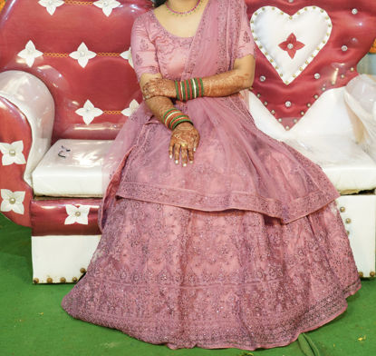 Picture of Onion Pink Lehenga